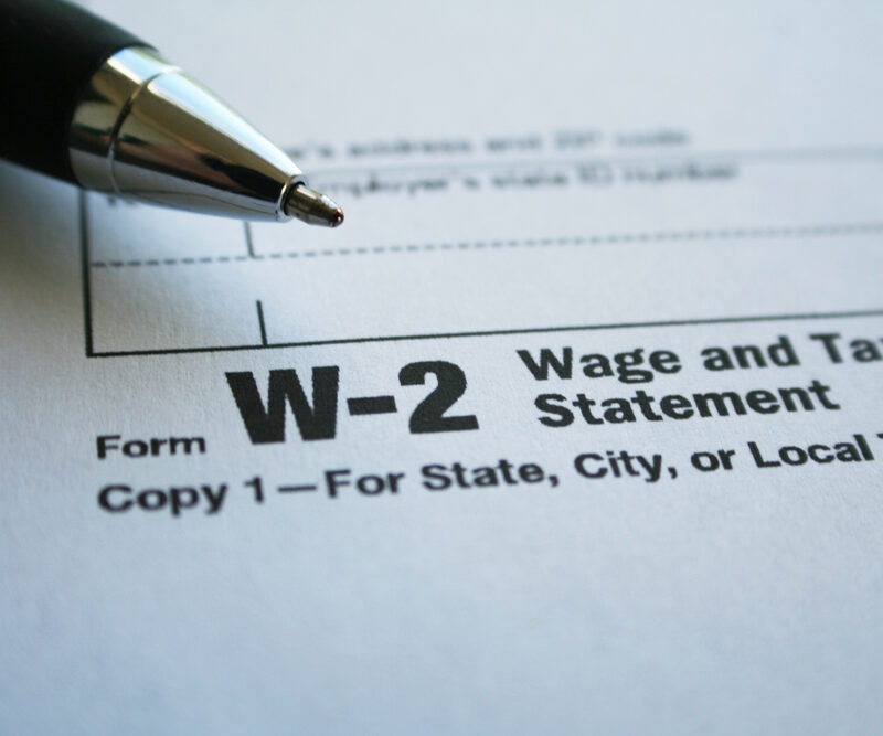W2 income